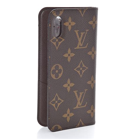 louis vuitton iphone xs max folio case|louis vuitton iphone case price.